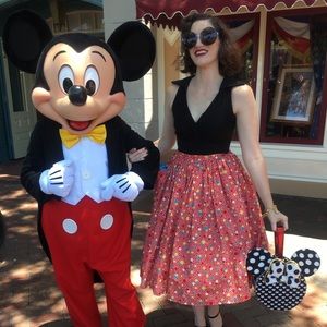 Miss Fortune pinup circle skirt small